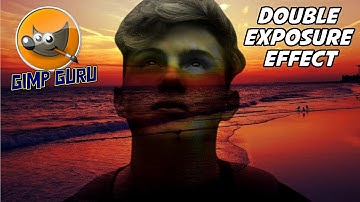 How to create double exposure effect using gimp | GIMP Tutorial #8 | GIMP GURU
