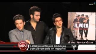 Il Volo lanza &quot;Más que amor&quot; entrevista con Guadalupe Venegas /ARV