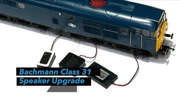 New Bachmann Class 31 ‘Deluxe’ Sound Demo And Speaker Upgrade