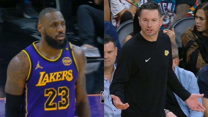 JJ Redick yells at Dalton Knecht and Lakers to "shoot the f**king ball" 😳  - YouTube