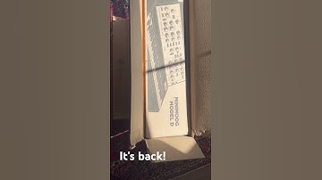 The Minimoog is back from getting its after touch fixed!! #minimoog