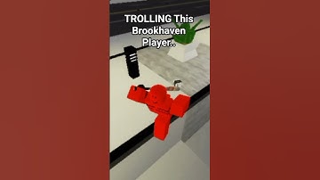 HACKING This Player.. #roblox #brookhaven #hacker #c00lkidd #funny #shorts