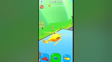 Shape-Shifting Race Gameplay Level-1361 ! All Levels games Walkthrought #shorts #shapeshifting