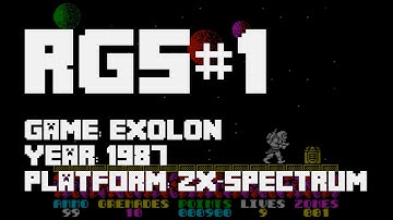 RGS#1 - Exolon (ZX Spectrum)