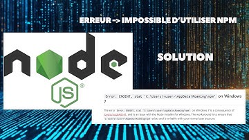 Solution install Node.js - npm ERR! enoent no such file or directory 