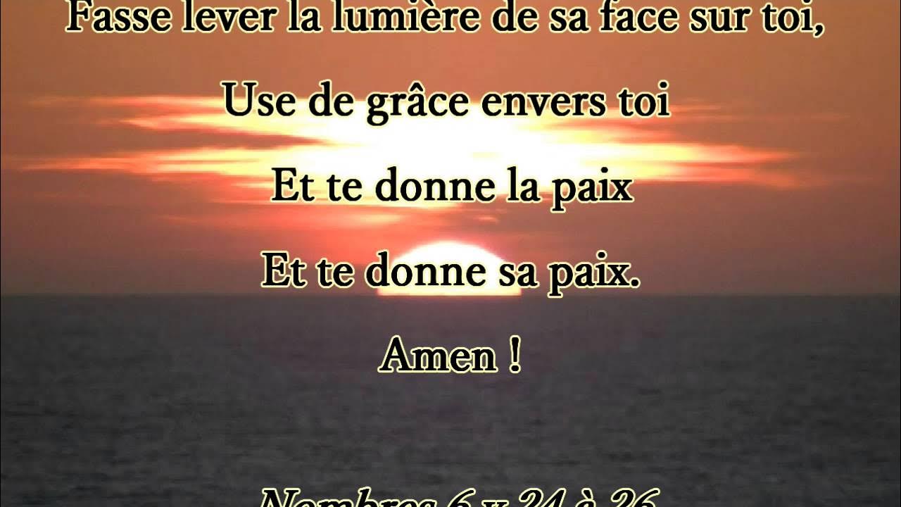 L'Éternel te bénisse YouTube