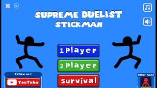 Кто же выйграет я или Даня? Super Duelist Stickman.