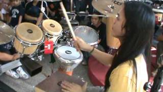 Maki Estrella - multi-percussion solo (Drum Day at Lyric) chords