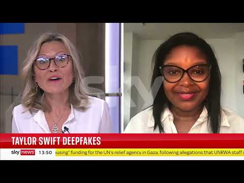 Mutale Nkonde Discussing Taylor Swift & Deepfakes on Sky News