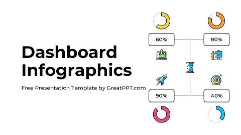 Free Professional Dashboard Infographics for PowerPoint by GreatPPT