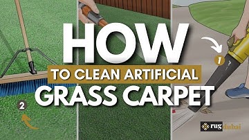 How to clean Artificial Grass Carpet? Deep cleaning
