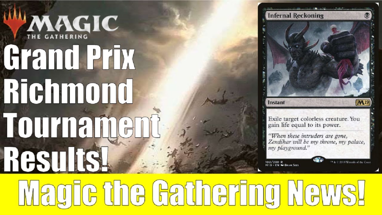 MTG Grand Prix Richmond Tournament Results YouTube