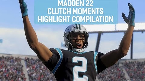 Madden 22 Clutch Moments Highlight Compilation! Best Game Winning Touchdowns And Game Ending Plays!!