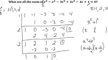 5-6 The Fundamental Theorem of Algebra