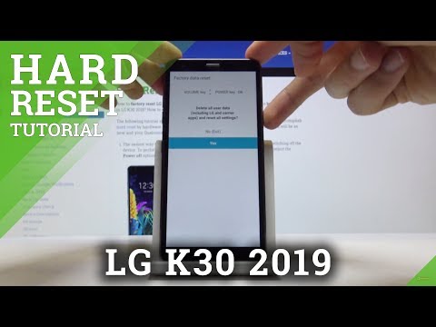 How to Bypass Screen Lock in LG K30 2019 - Remove Data / LG Hard Reset