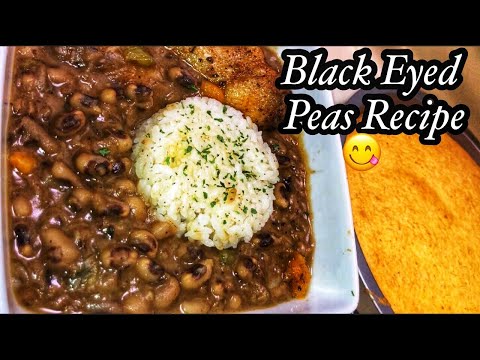 Black Eyed Peas Recipe. Southern Black Eyed Peas. Best Youll Ever Cook. Cooking With Ella.