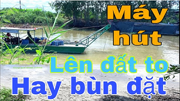 Bơm bùn đặt sệt hết năm ngàn mét vuông | Vùng quê MINH CÔNG