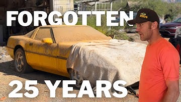 ABANDONED Rare Corvette With A History: High-Speed Chase, Spike Strips, and Jail Time!