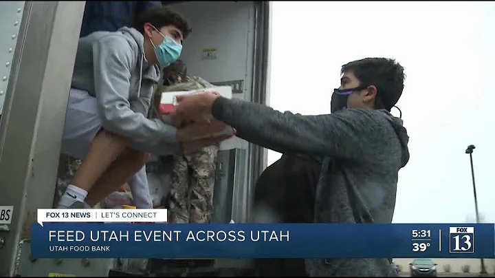 Small donations add up to big haul at Feed Utah Food Drive