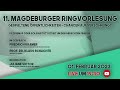 11. Magdeburger Ringvorlesung | Gespaltene Öffentlichkeiten - Chancen auf Versöhnung?