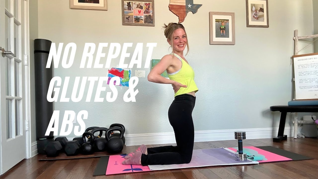 20 Min Floor Legs & Abs Workout 🔥 No Repeats | Glutes, Core & Inner Thigh Burn