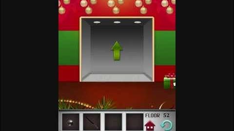 100 Floors Level 52 (WITH WORD SCREEN PROMPTS) Walkthrough Solution iPhone iPad