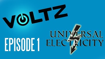 Minecraft Voltz: Universal Electricity! (Universal Electricity) EP01