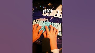 Keyboard Sounds But They Get More EXPENSIVE Every 3 Seconds… ⏰