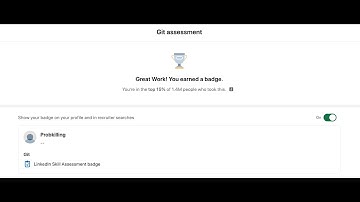 LinkedIn Git Assessment Answers updated 2023