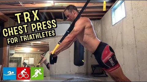 TRX Chest Press for Triathletes with Dave Erickson