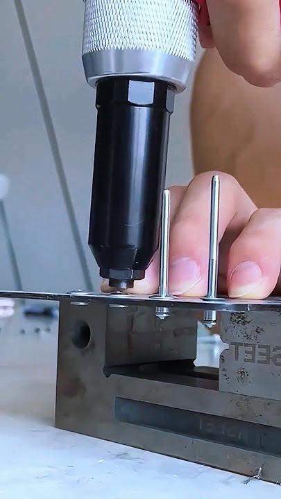 Download lagu Industrial Rivet Installation on Metal Sheet 🔩#shorts