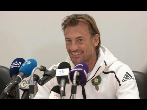 هيرفي رونار يتكلم بالدارجة المغربية في مؤتمر صحفي