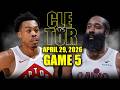 Cleveland Cavaliers vs Toronto Raptors Full Game 5 Highlights - April 29, 2026 | NBA Playoffs