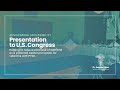 Presentation to Congress: Helping to Raise Awareness of SGB as Treatment Option for PTSD Vets