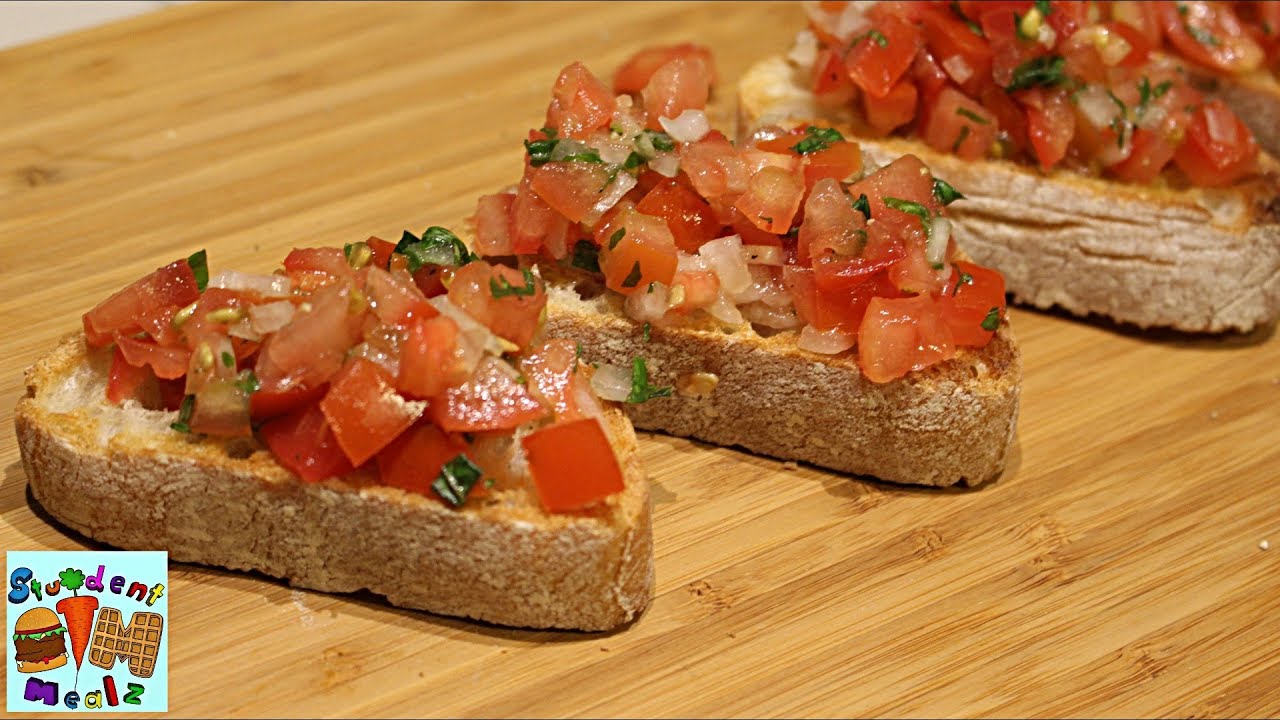 Classic Italian Tomato Bruschetta - YouTube