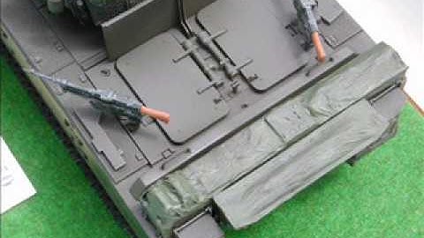 Advance Professional Model Tank Making -Building from Scratch-1/15 scale Bionix 40/50  model