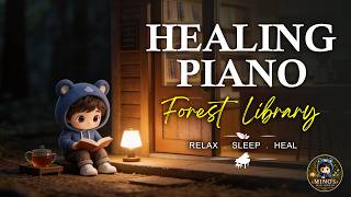 【RELAXING PIANO BGM】🌿Relaxing Healing Music 📚 Forest Library🌿 Mino's Mini World screenshot 3