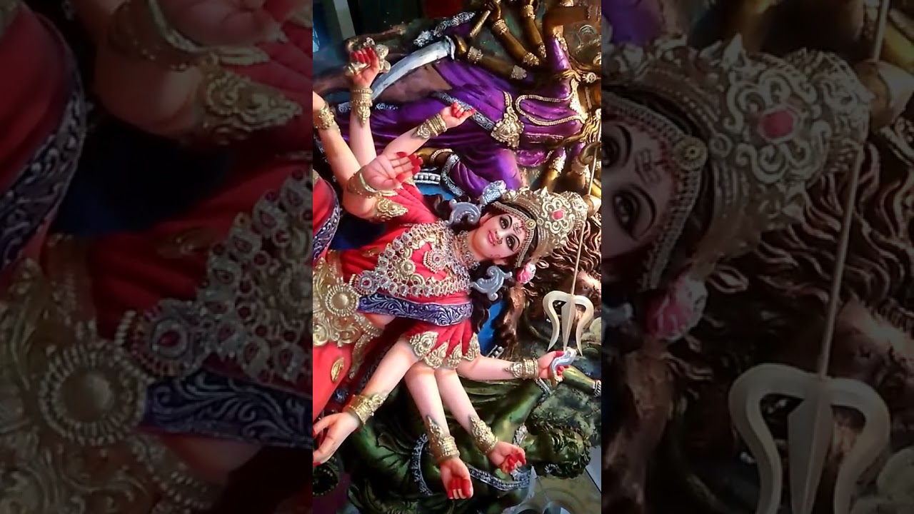 beauyfull durga mata statue - YouTube