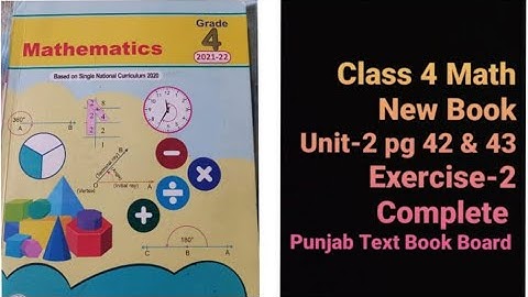 grade 4  math pg 42 + 43 unit 2 ex 2/class 4 math factors & multiples/class 4 math chapter 2 ex 2