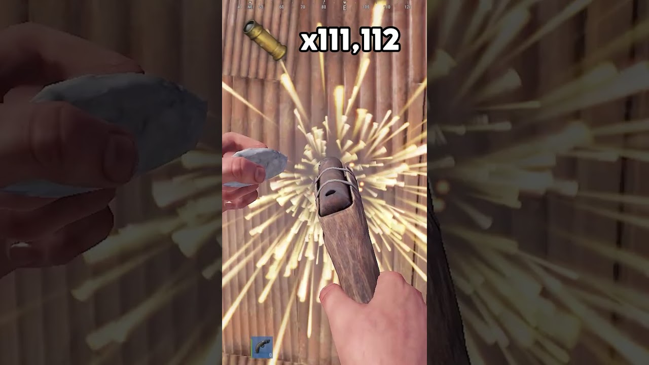How many HANDMADE SHELLS for WALLS in Rust