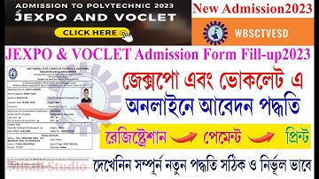 Jexpo Voclet Form Fillup 2023 Step by Step | Jexpo Online Apply 2023  | Voclet Online Apply 2023