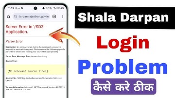Server Error in /SD3