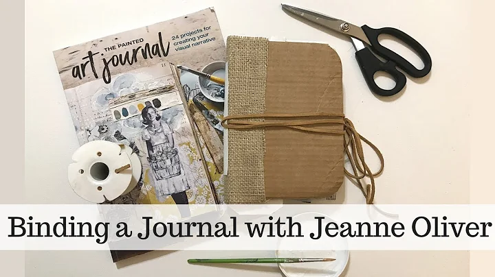How to bind a Art Journal with Jeanne Oliver | The...