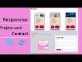 Build Responsive Projects, Contact &amp; Footer Sections in React + Tailwind | Step-by-Step Guide 🧑‍💻📬