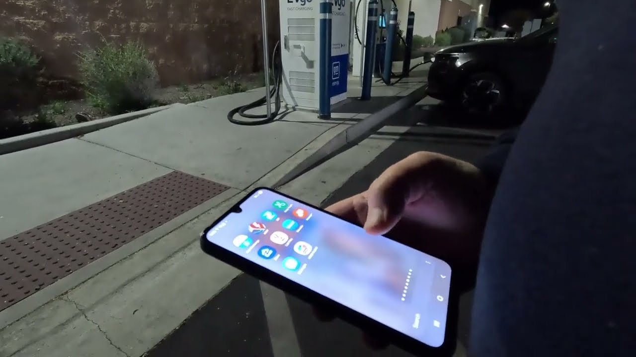 Connecting - EVgo Fast Charging Station, 1363 N Arizona Ave, Gilbert, Arizona, 31 December 2025, NGH