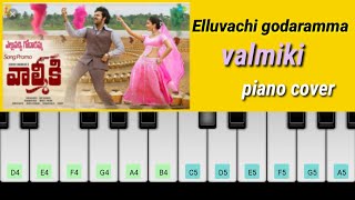 Video thumbnail of "Elluvachi Godaramma song ( valmiki ) Gaddalakonda ganesh - piano cover || #varuntej #poojahegde"