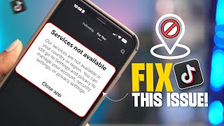 How to Fix "Service Not Available" on TikTok | Server Issue on iPhone