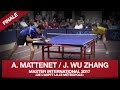 Adrien mattenet vs jiaji wu zhang  master 2017 lille metropole