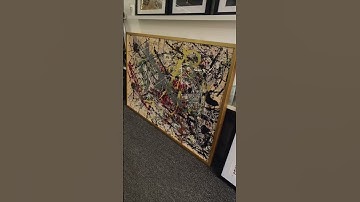 Gold custom framing • • • • • #Newjersey #canvas #painting #fineart #nj #artgallery #acrylic #hasbr