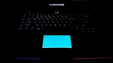 Alienware 15 (2015) Winamp AlienFX Lightshow